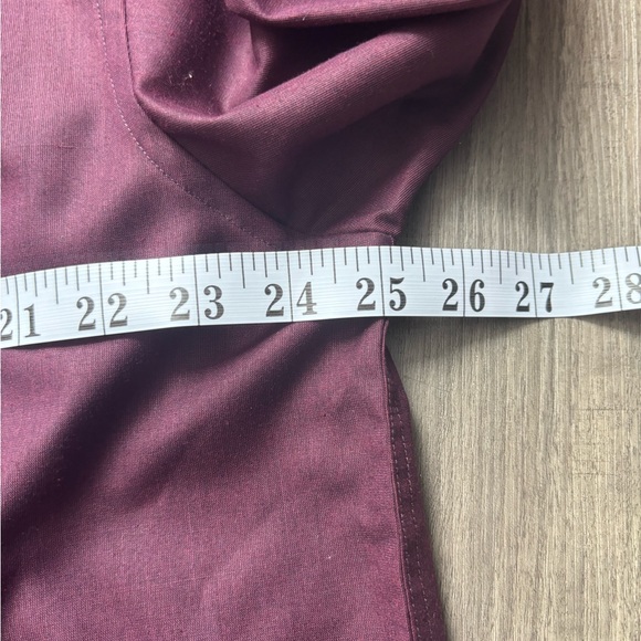 Elegant Maroon Button-Down Shirt for Men size L size 16-16.5 - Picture 4 of 11
